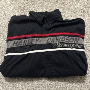 harley button-up